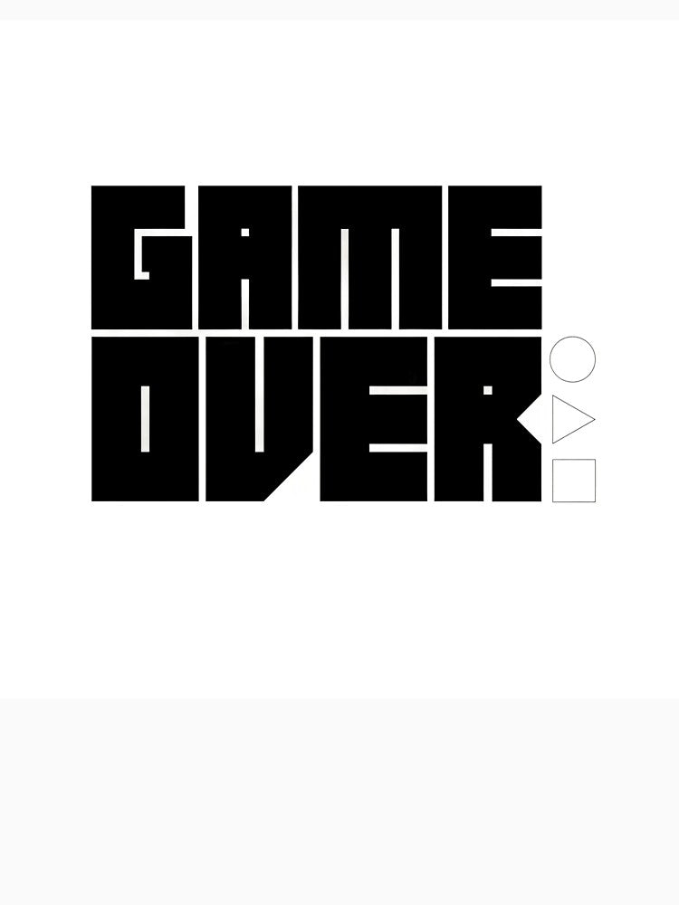 GAMER OVER by FunEvrydayStuff
