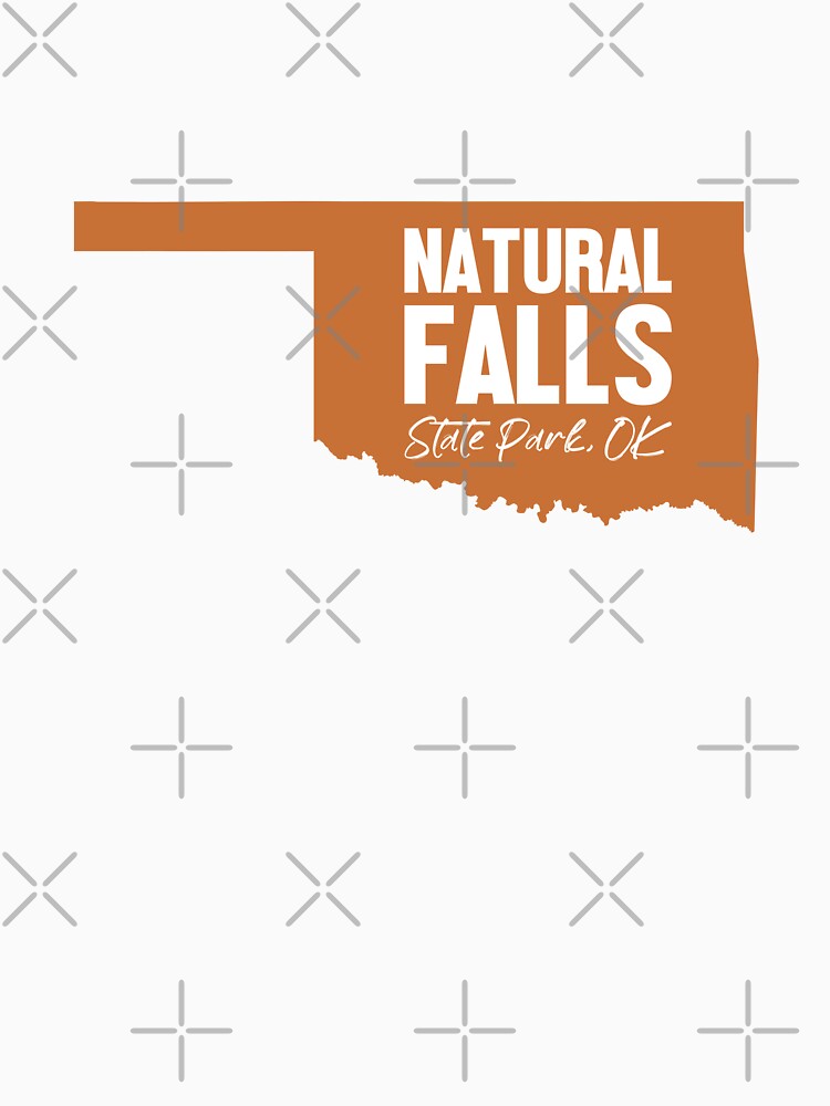 Natural Falls State Park Oklahoma Map by bivenart