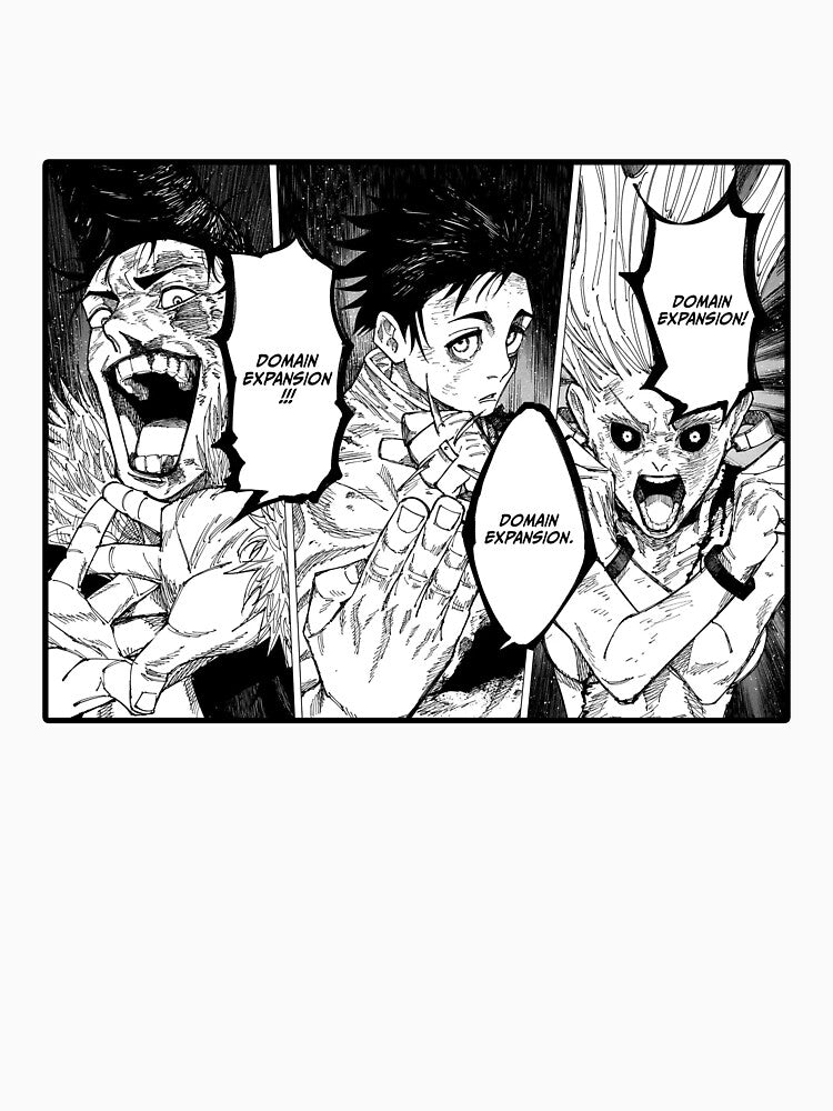 TRIPLE DOMAIN EXPANSION  ENGLISH (YUTA VS RYU VS URO) (ANIME KAISEN CULLING GAMES SEASON 3 SENDAI COLONY ARC) by Python Designs