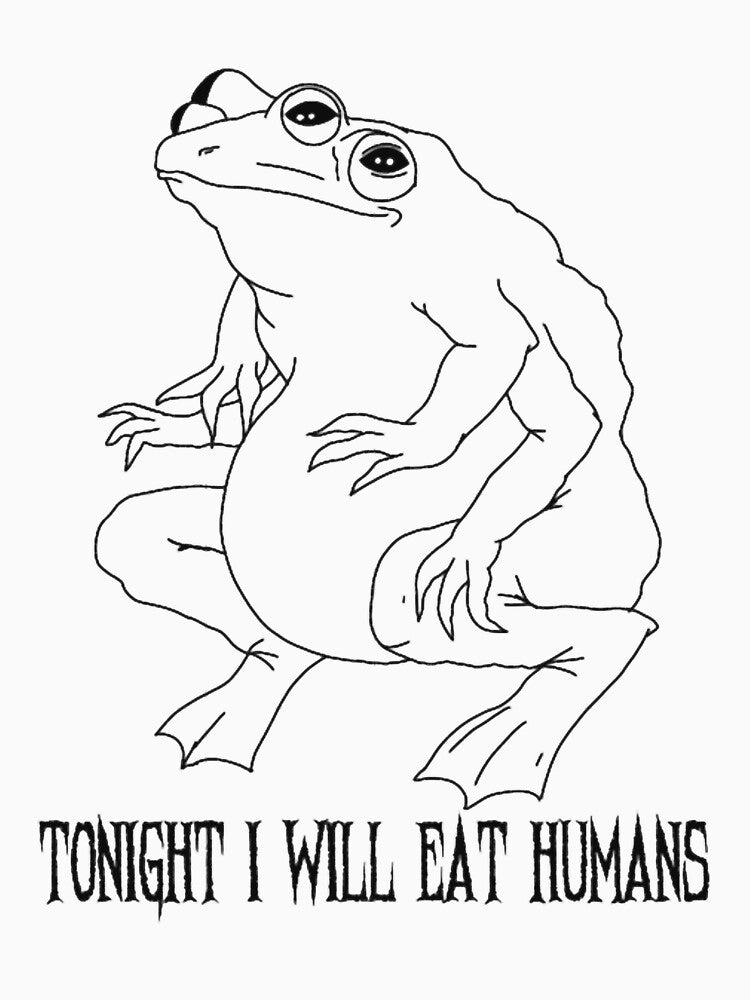 Grey Frog eats humans Malazan by pratirom