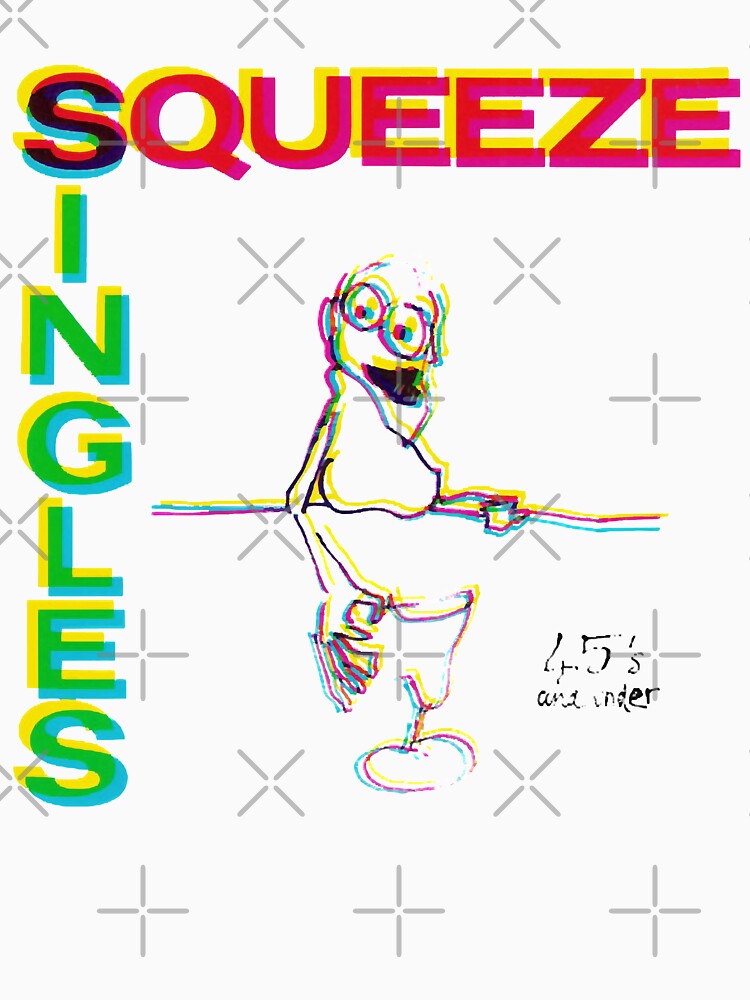 Retro Style Squeeze Band Music Man by Misael Keegan