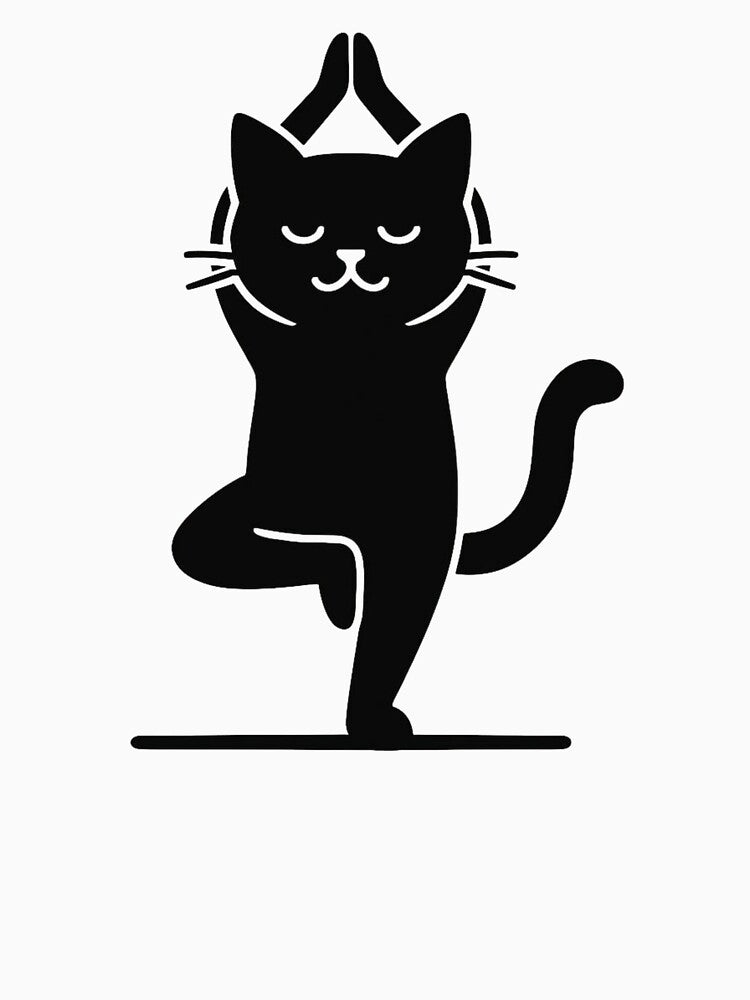 Yoga Cat pose by HYPNK
