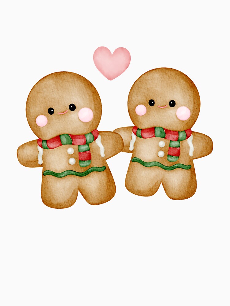 Gingerbread Love Adorable Holiday Cookies by WanderInq