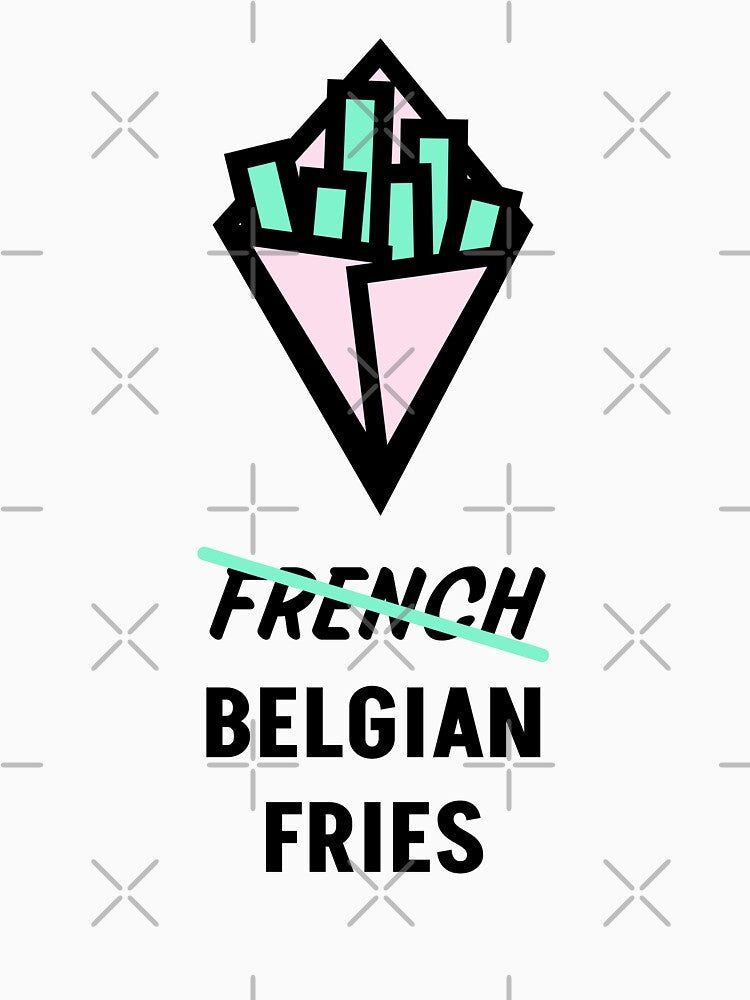Belgian fries - cone from friterie by BelgianDrip