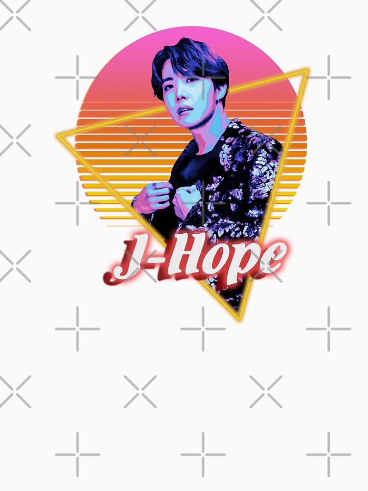 J hope BTS Vintage Retro Sunset Kpop by hyunn1411
