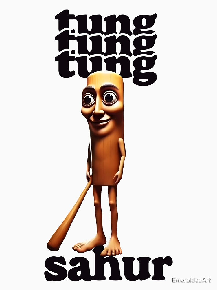 Tung Tung Tung Sahur design by EmeraldeaArt
