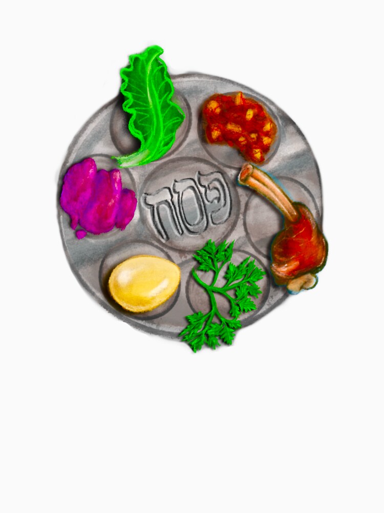 Passover Plate 2026 by PoppyAndGingko