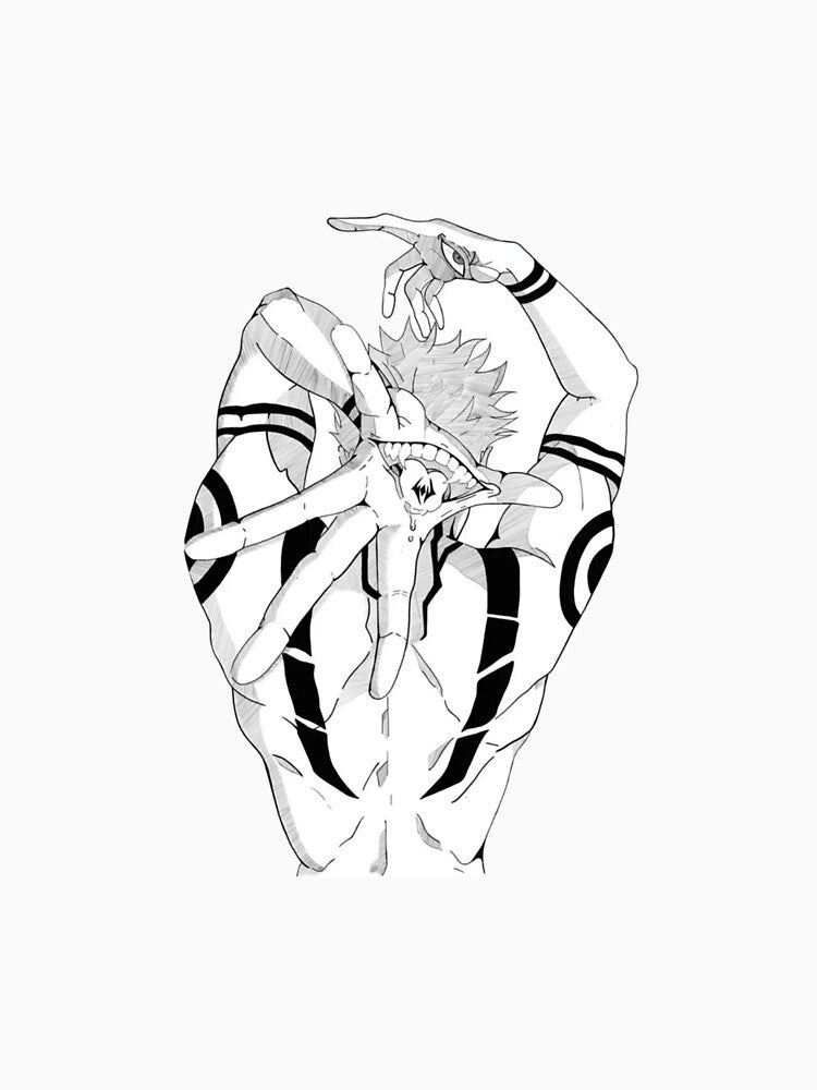 Sukuna Ritual Pose by Snowdog-Art