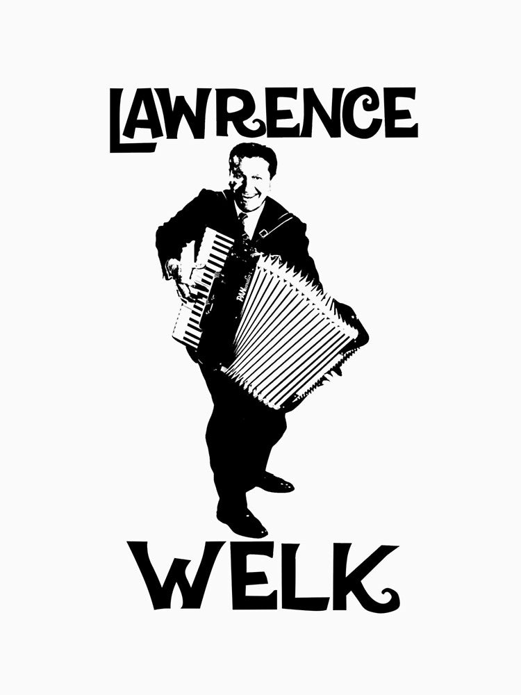 Lawrence Welk Name The Black Stencil by JonathanBoff