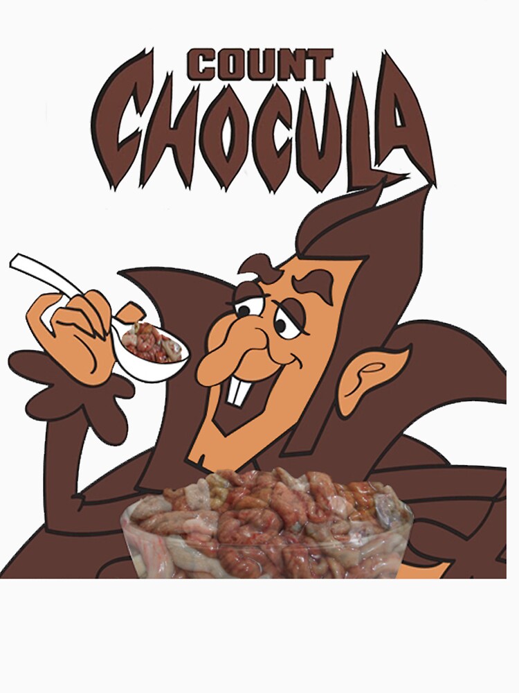 Count Chocula T shirt by HotJuyce