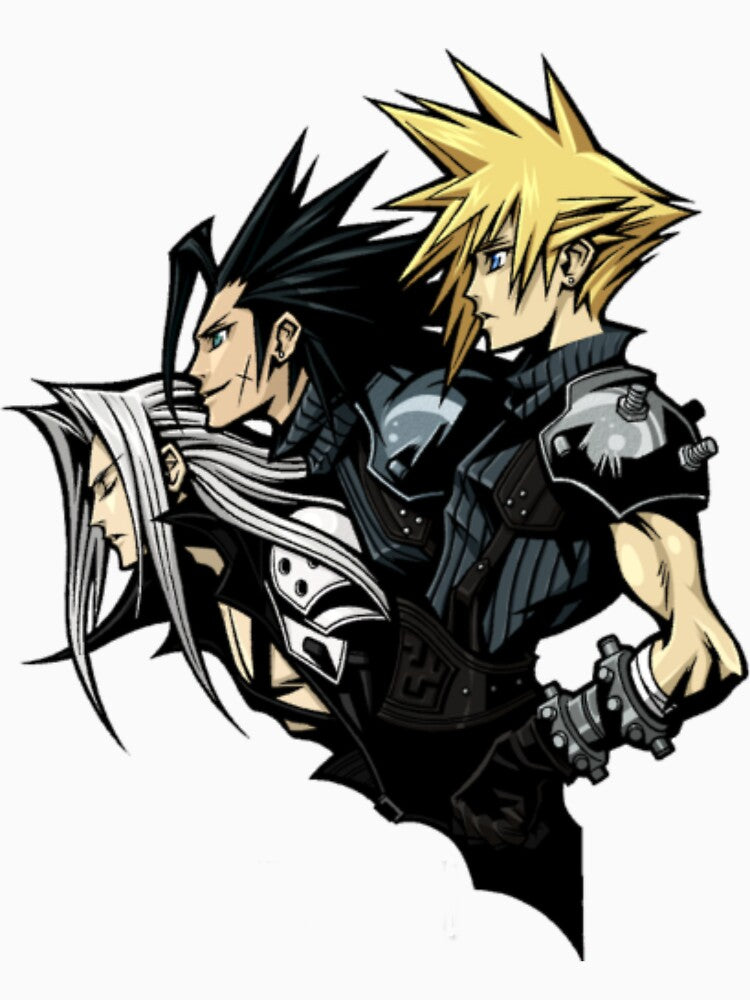 Cloud Sephiroth Zack Fair by JavionQuintin