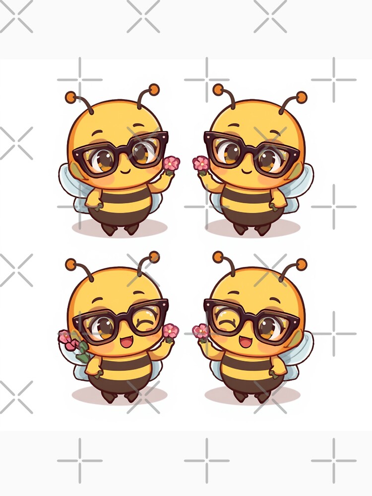 Nerd Bees by PatronesKawai