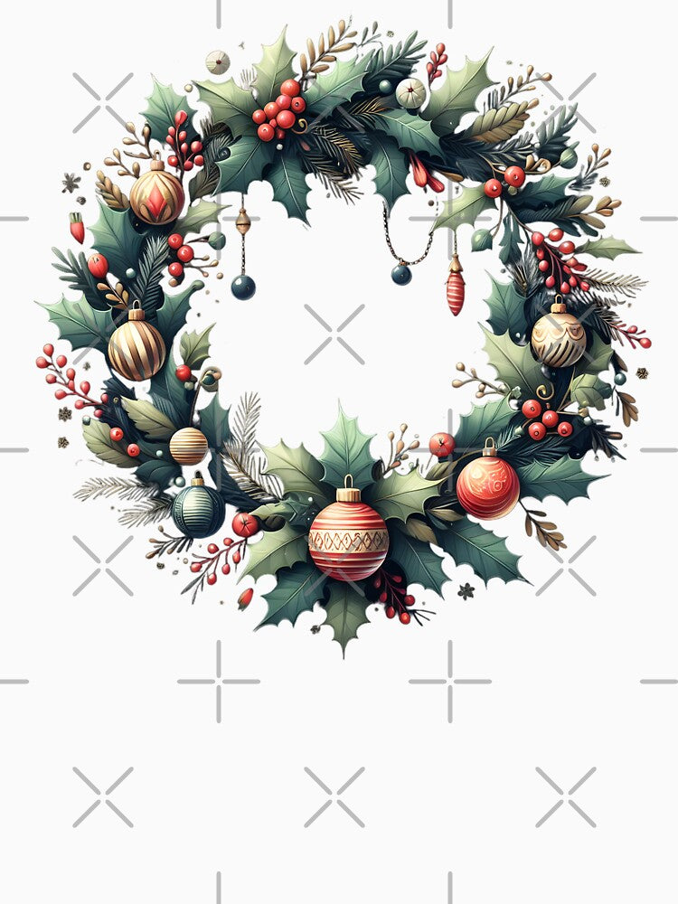 Christmas Wreath by Delamoon
