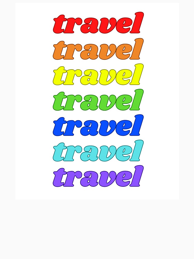 Travel Rainbow by Stepadoda
