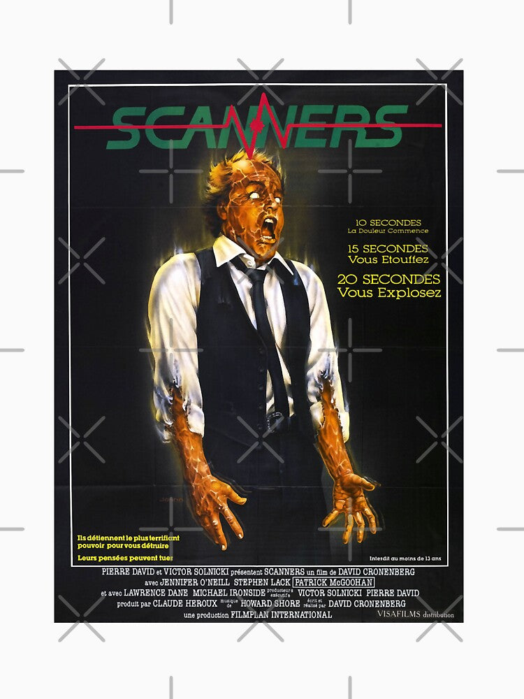 Scanners ironside Revok Vale David Crone Halloween Horror movie scifi film by ScannersTuyenHo