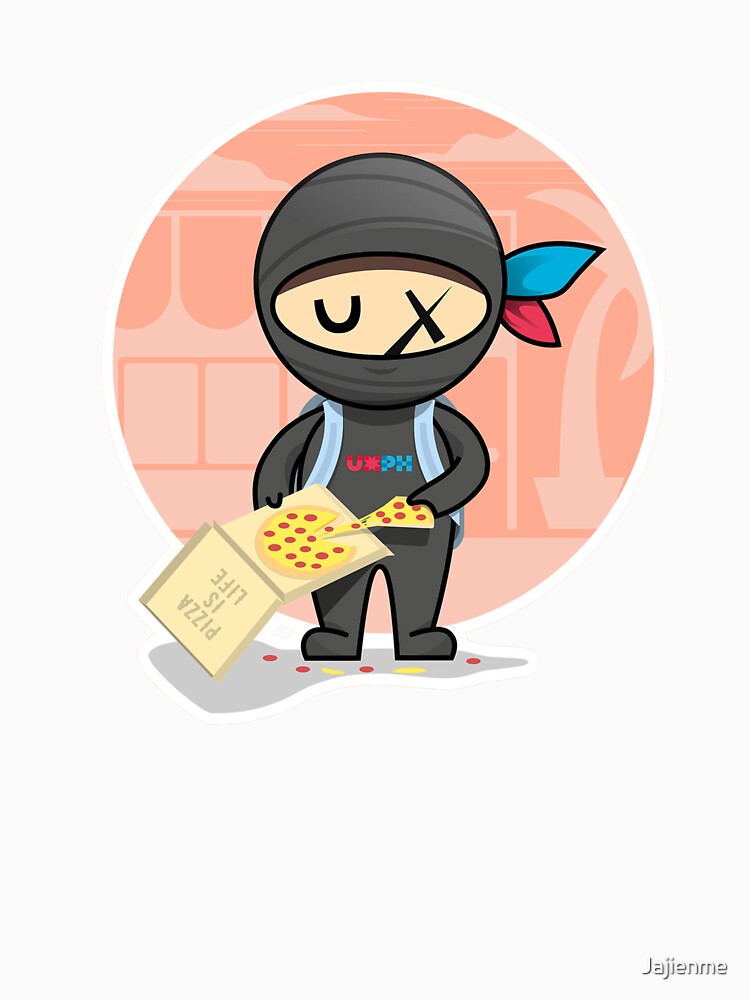Ninja Pizza Lover by Jajienme
