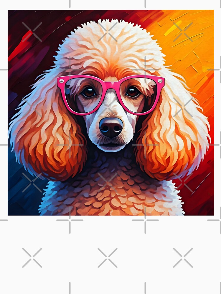Poodle dog by PrintLabStudio