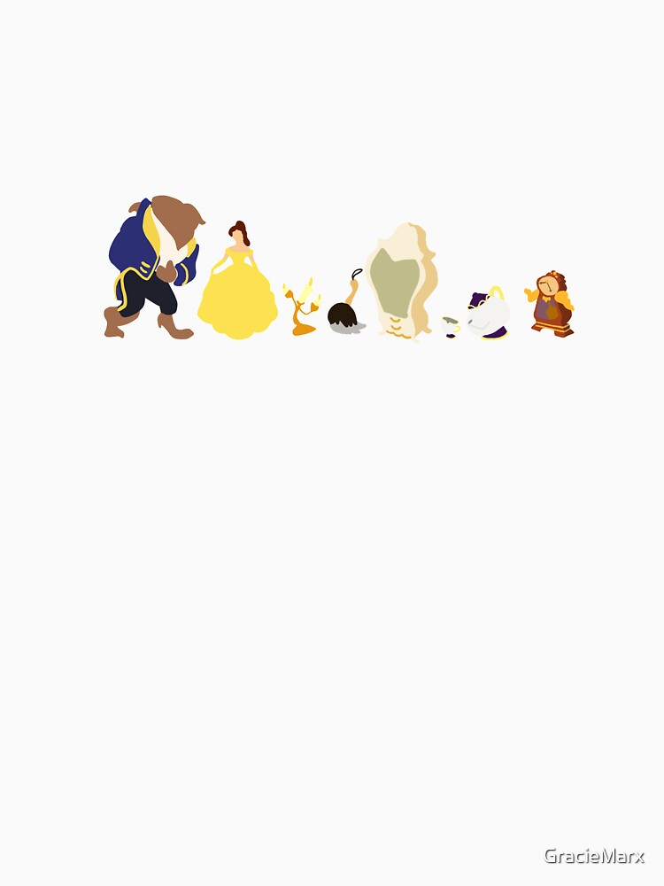 Beauty and the Beast Character Illustration by GracieMarx