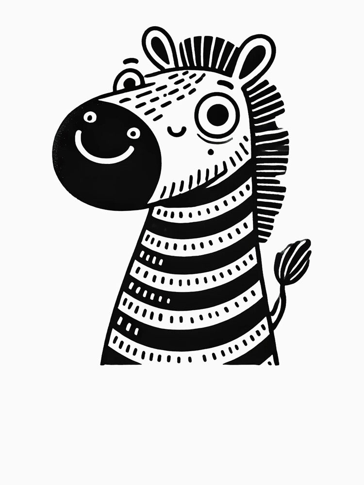 The Cheerful Zebra by OpraOpra