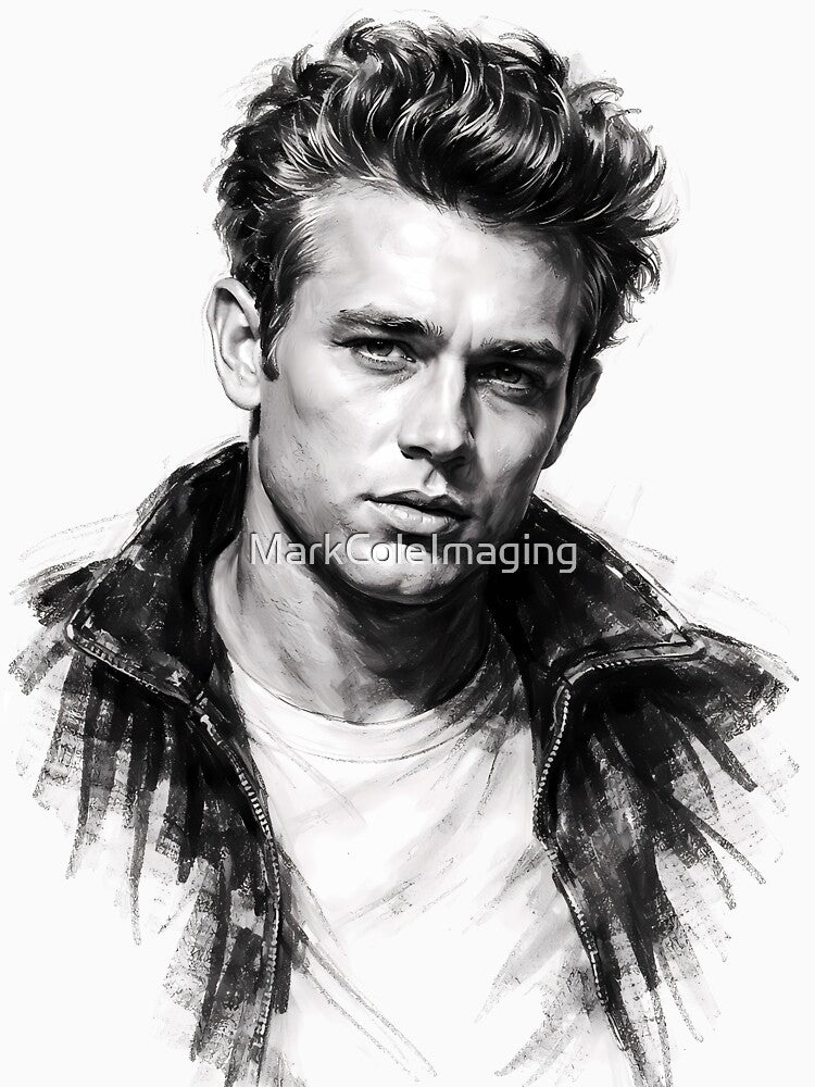 James Dean by MarkColeImaging