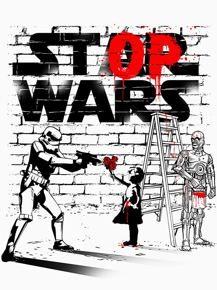 Stop Wars Banksy by Viral-Society
