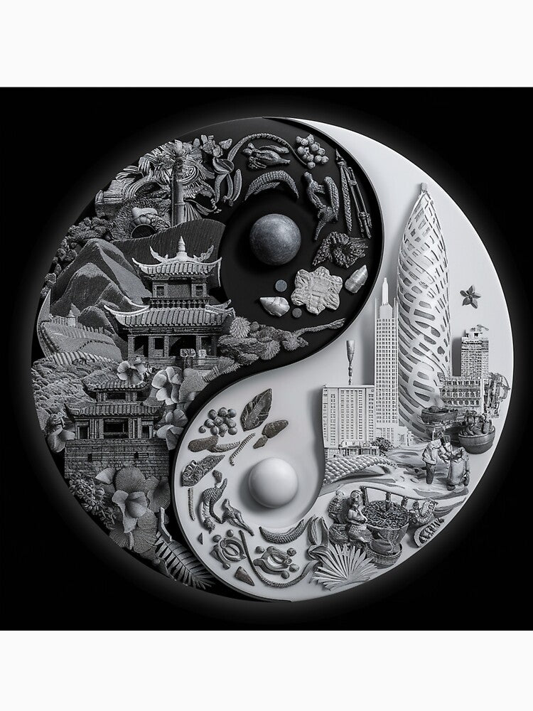 Yin Yang Art by MyHeartNSoulArt