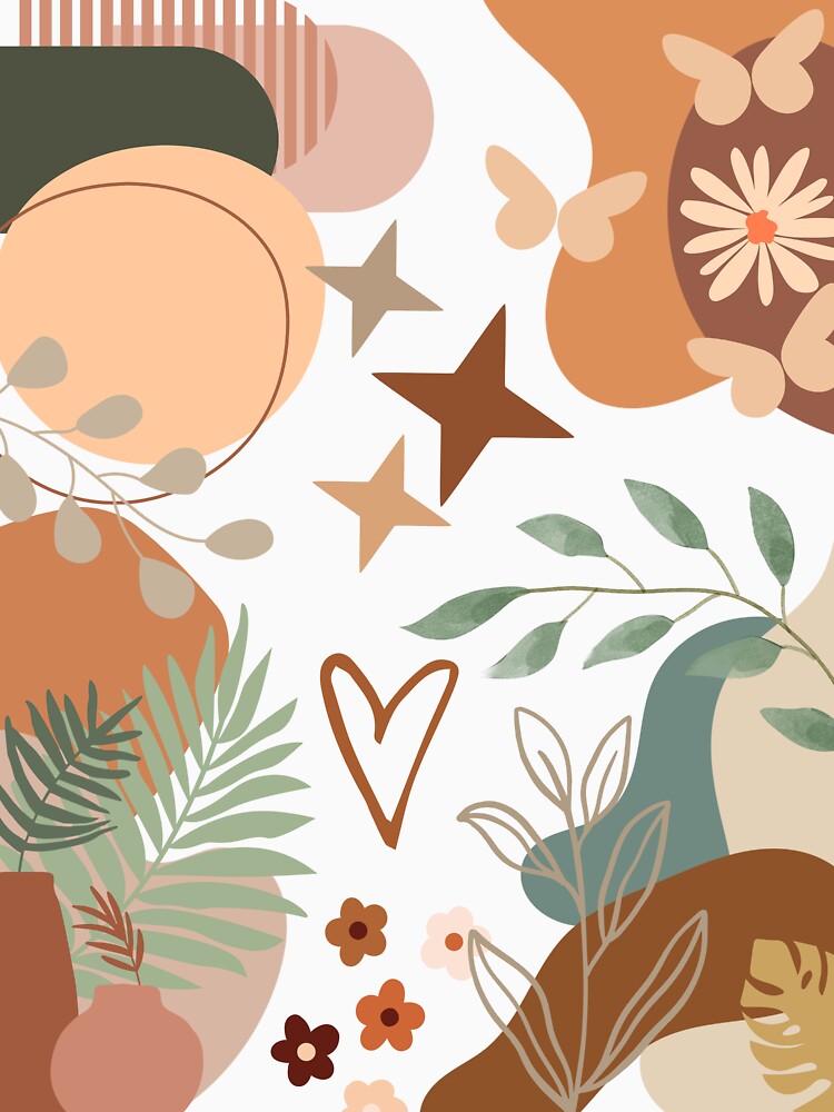 Floral boho pattern by emalijae