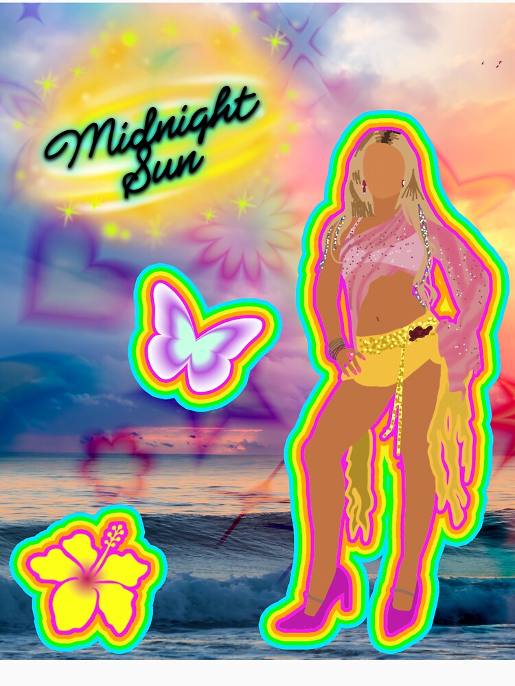 Zara Larsson Midnight Sun Print by artshlyn