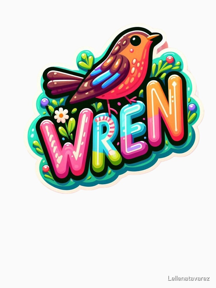 Wren Name Design – Nature Inspired Style with Elegant Appeal by Lellenatavarez