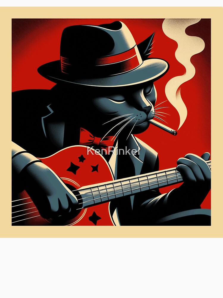 Black Cat Blues Player by KenRinkel