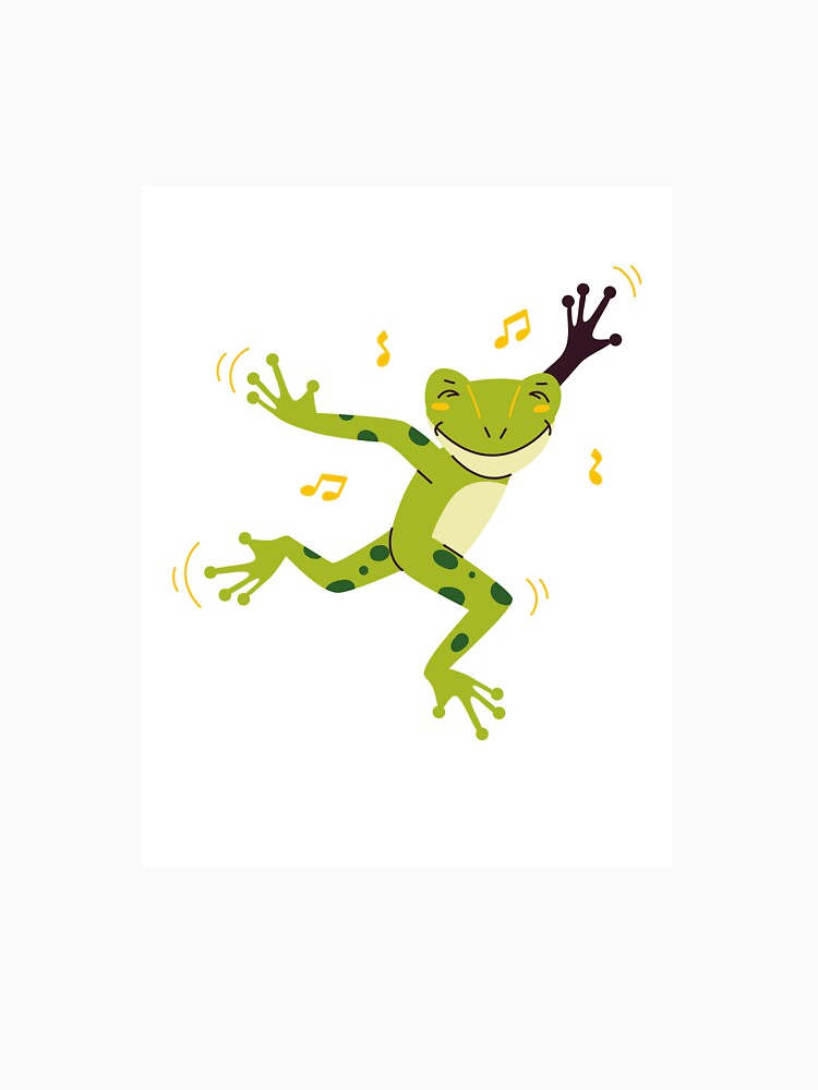 Cute Frog Aesthetic T-Shirt by RDON07