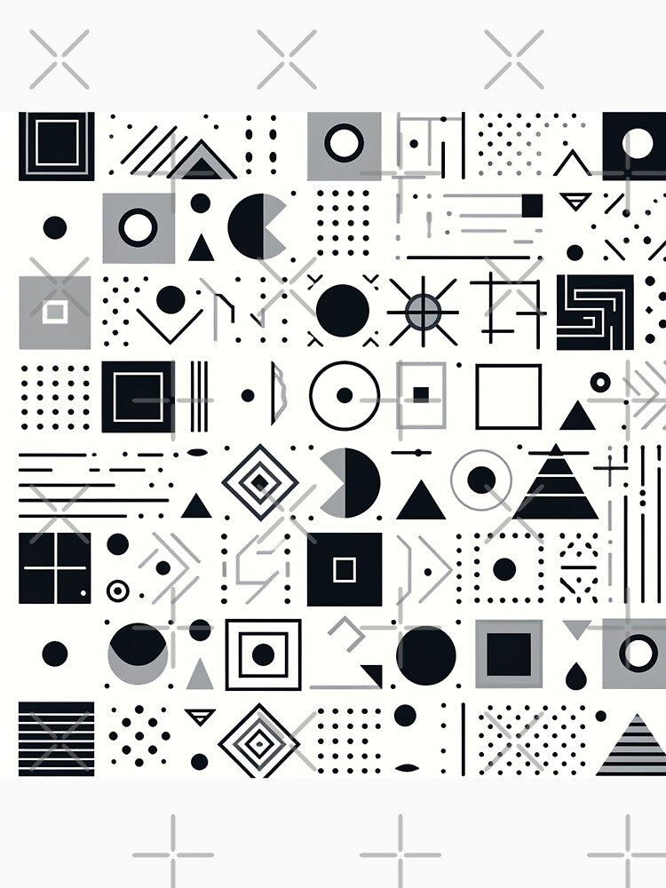 Minimalist Geometric Harmony by tasnee03
