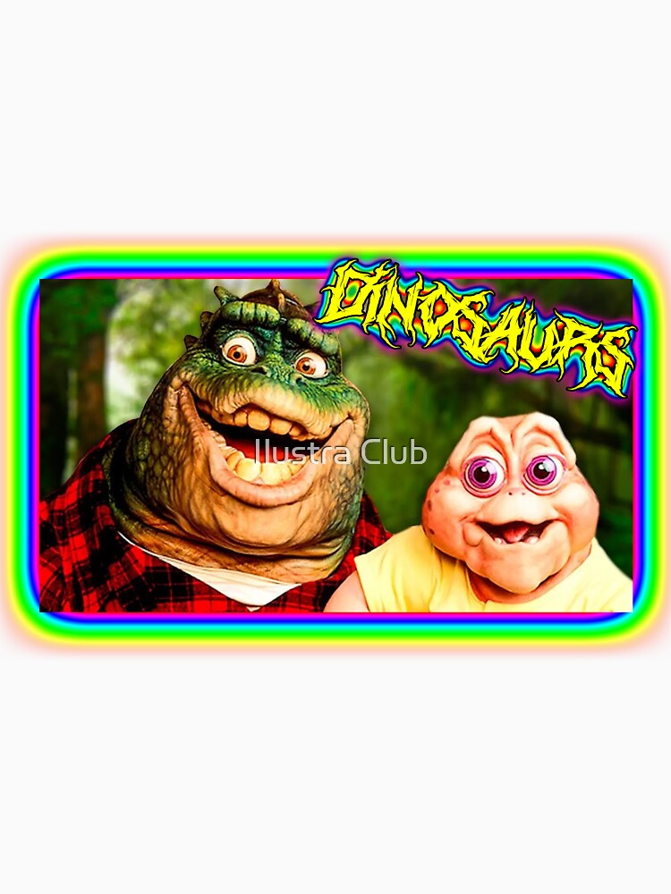 dinosaurs 90s by Ilustra Club