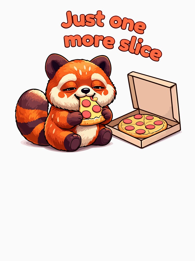 Red Panda Pizza Lover by RedpandasMerch