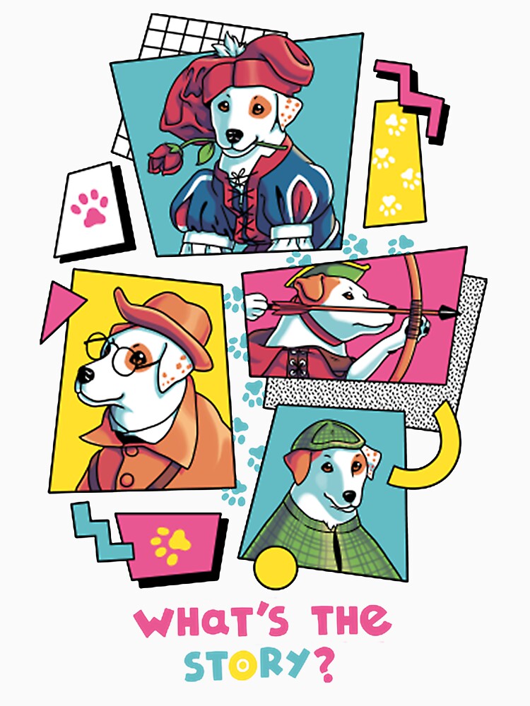 What's the Story, Wishbone  Tv Show, 90s, Jack Russell by NisWierv2