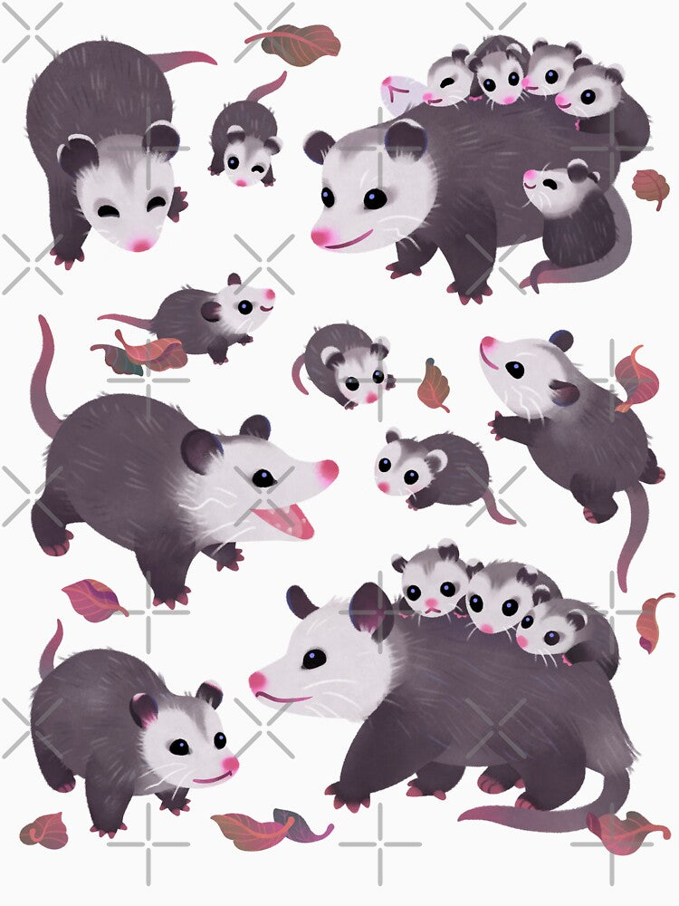 Happy possum - pastel by pikaole