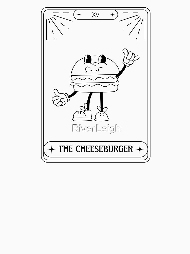 Cheeseburger Tarot by RiverLeigh