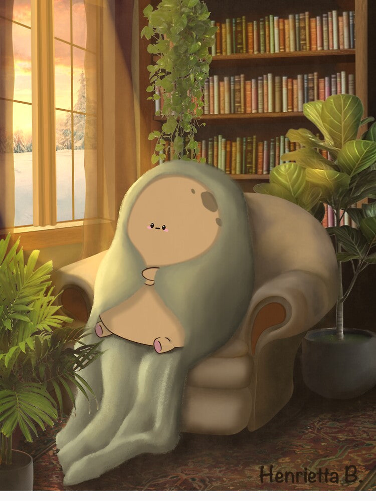 Sad couch potato by henrietta-b