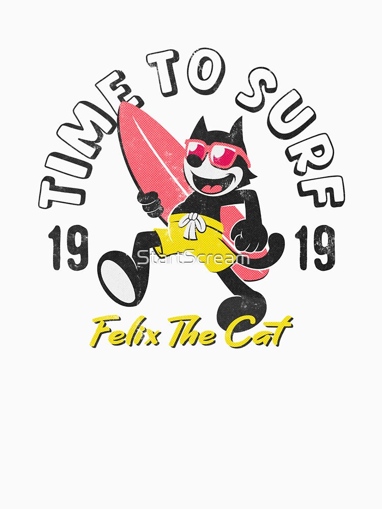 Felix the cat surfing by StartScream