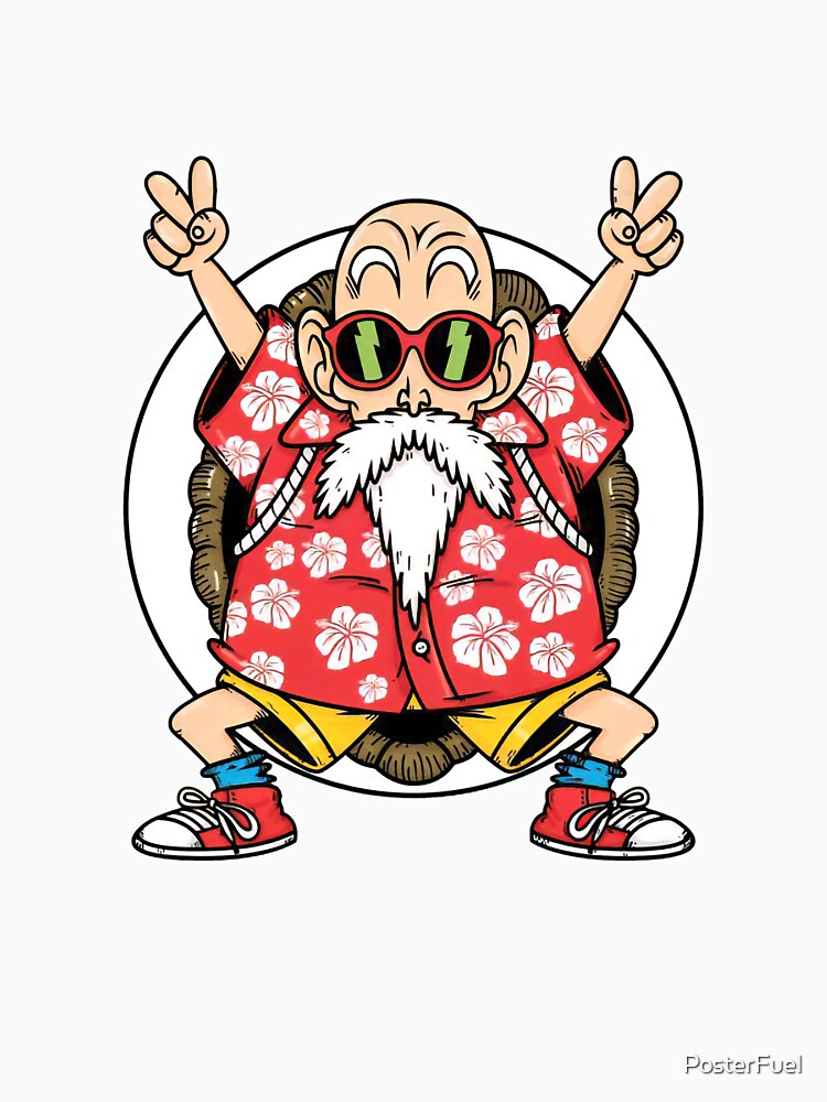Master Energy – Funny Retro Anime Character by PosterFuel