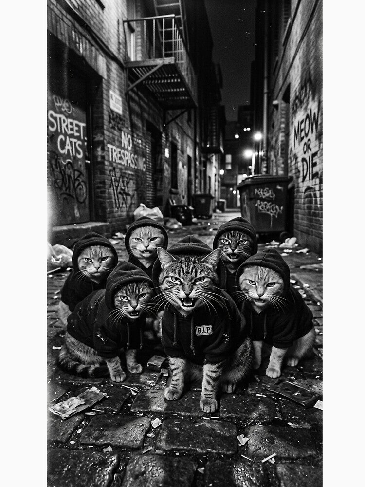Hood Cats by SkyArtCreations