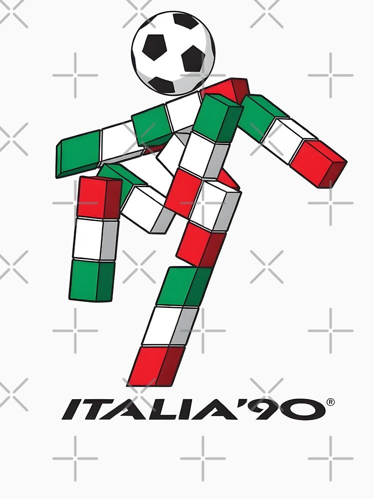 Ciao Italia '90 Football Mascot by TshirtsOnline-
