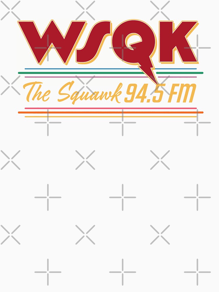 WSQK The Squawk 94.5 FM (red) by SourPatchCoop