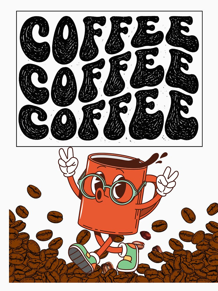 Retro Coffee Vibes by YuvikaYuvaan5