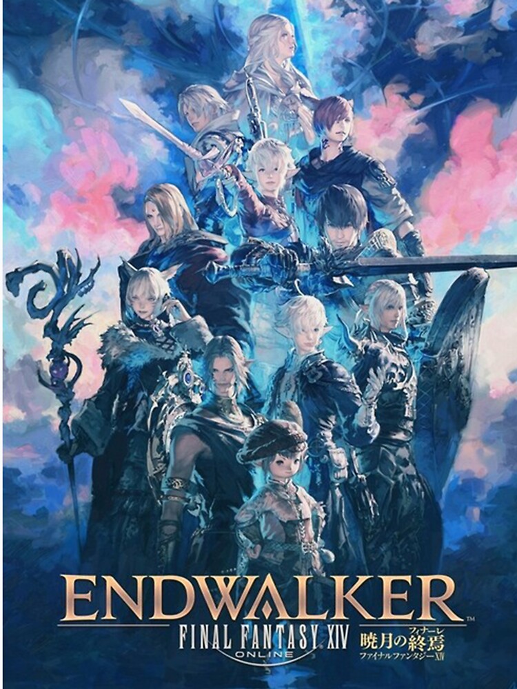 Final Fantasy XIV Endwalker Poster by Cluretrinity