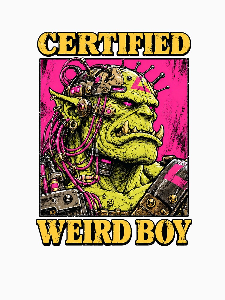 Ork Warboss Meme Shirt, Grimdark Wargaming by MarsLinker