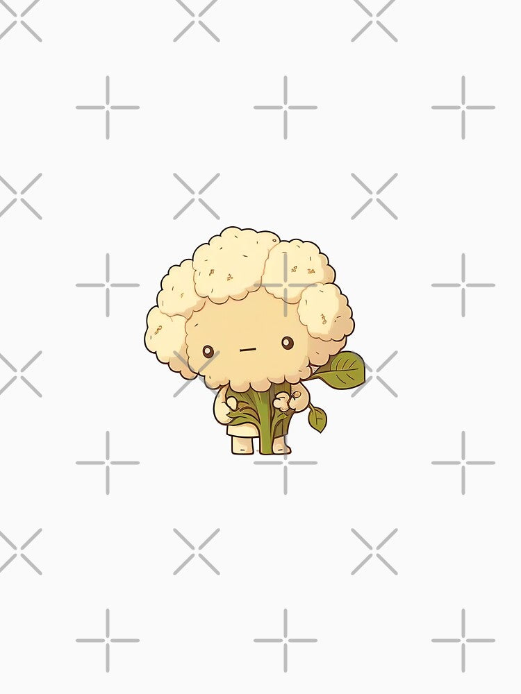 Cauliflower cute chibi kawaii by ChibiInstant