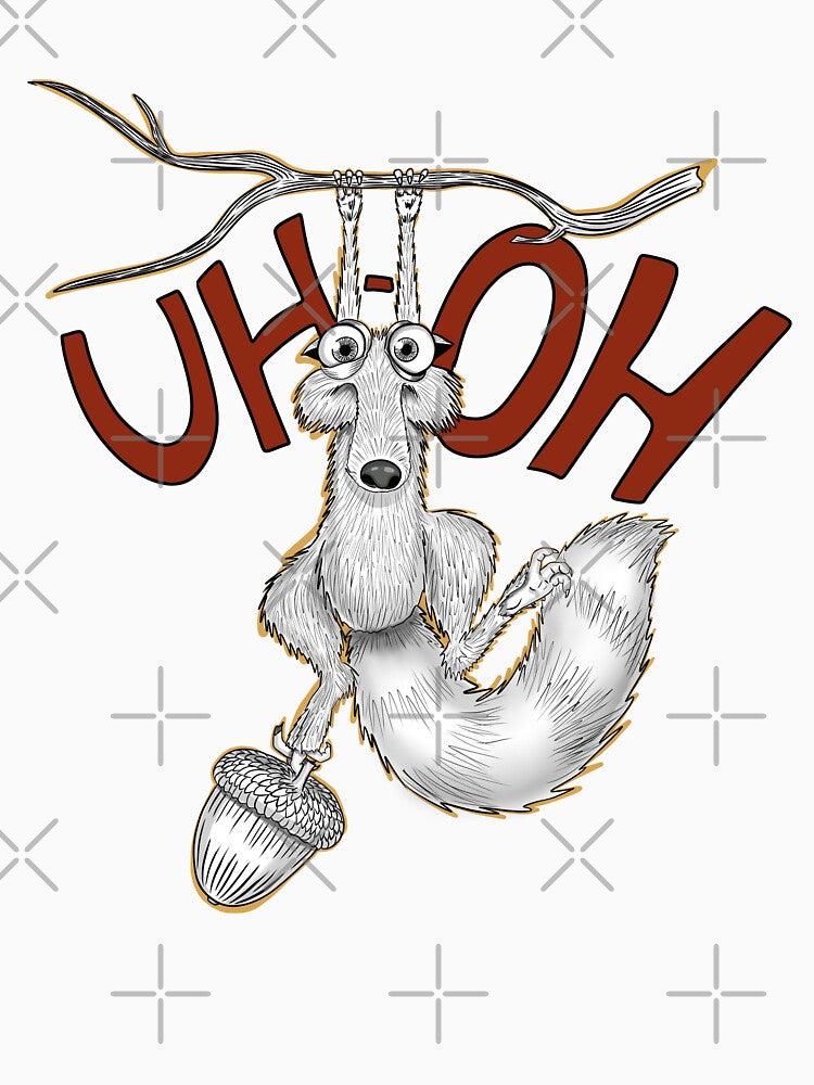 Scrat from Ice Age Uh-Oh Squirrel’s Nutty by TasiaZenzura