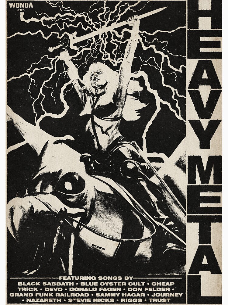 Heavy Metal Movie Design by wonda-design