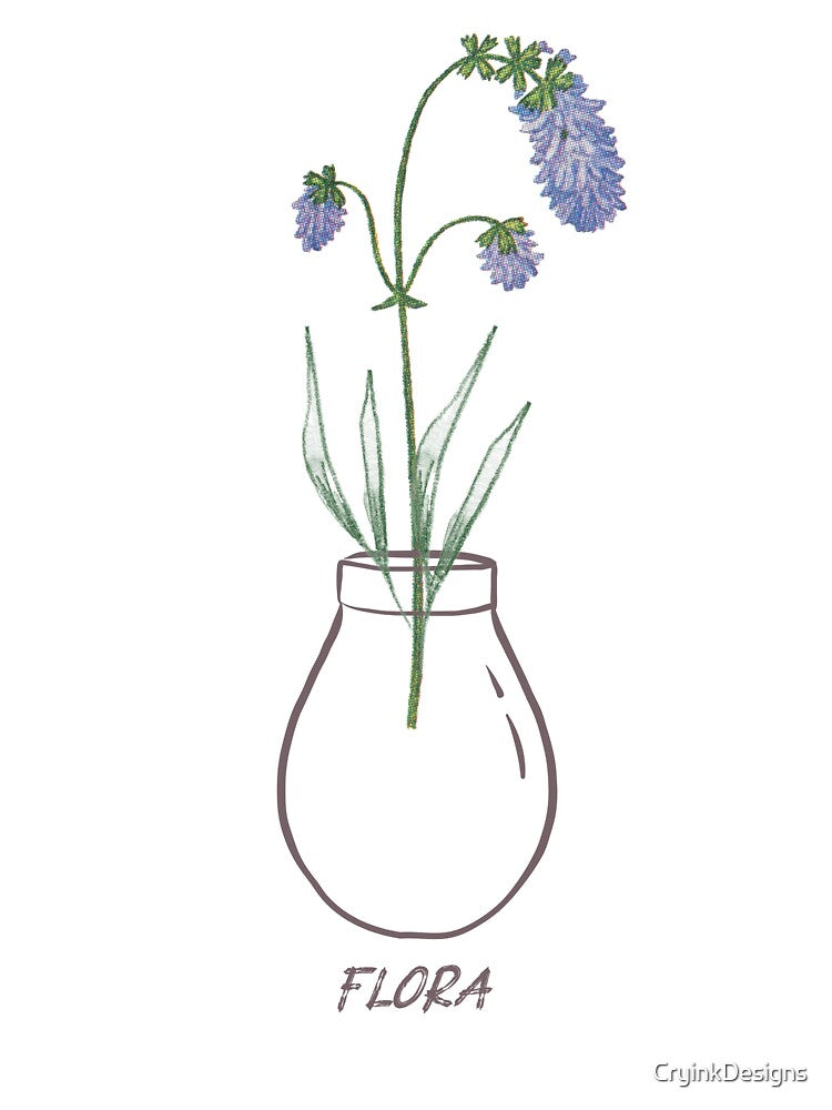 Simplistic Flora - Flower by CryinkDesigns
